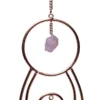 Raamhanger Maangodin & chakra stenen