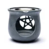 Wierookbrander Pentagram grijs + zeef