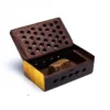 010017026 1 Wierookhars VanilleAmber in houten doosje