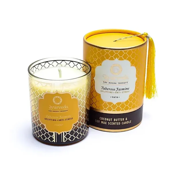 Vata tuberoos jasmijn Ayurveda geurkaars