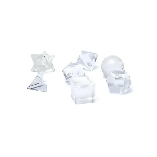 010078335 2 Bergkristal heilige geometrie set 7-delig
