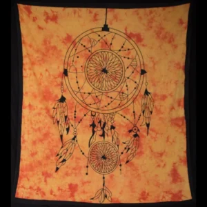 Grand Foulard - 040 - dromenvanger - oranjegeel