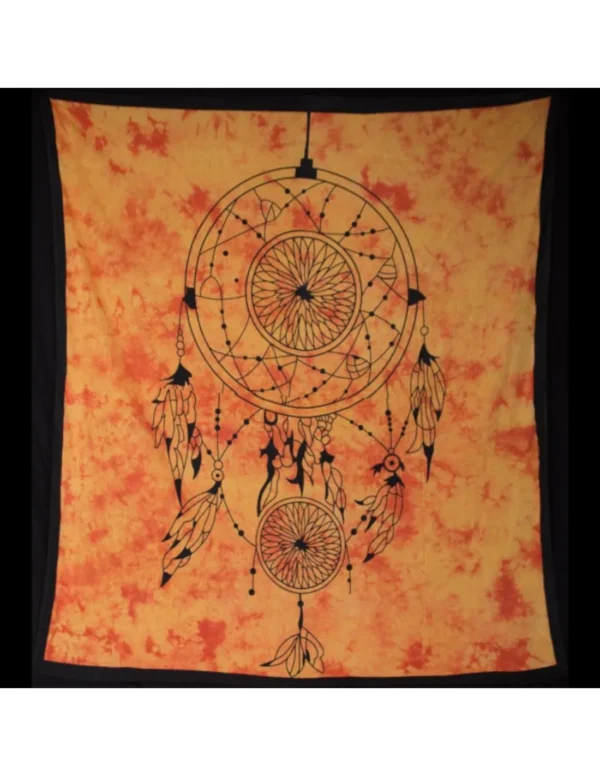 Grand Foulard - 040 - dromenvanger - oranjegeel